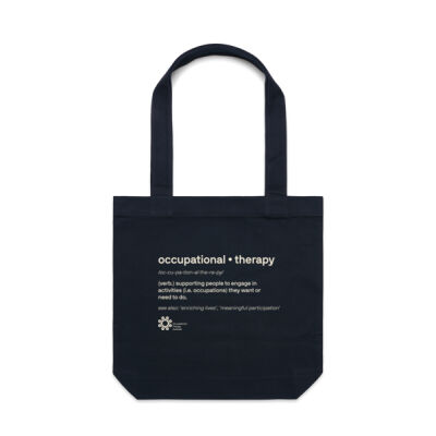Definitions Tote (Navy) Thumbnail