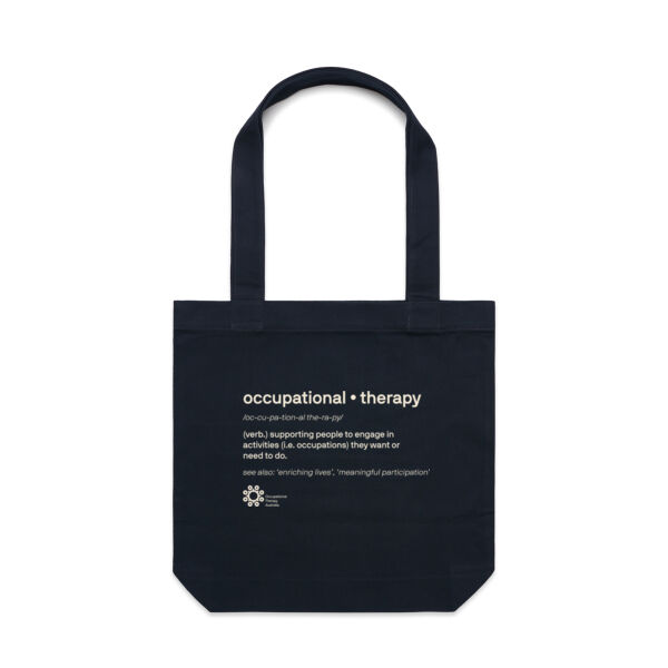 Definitions Tote (Navy) Thumbnail