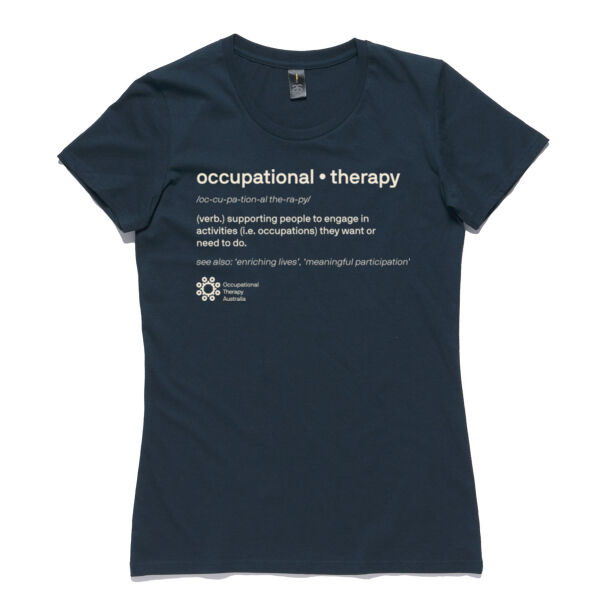 Definitions Women's Shirt (Navy) Thumbnail