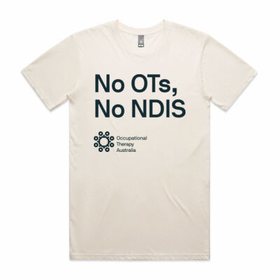 No OTs, No NDIS Shirt (Ash) Thumbnail
