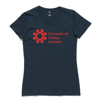 OTA Logo Women's Shirt (Navy) Thumbnail