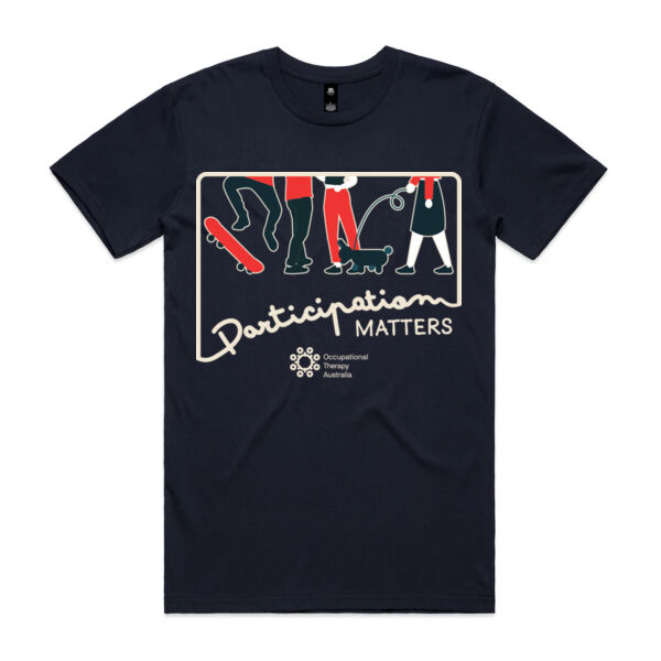 Participation Matters Shirt (Navy) Thumbnail