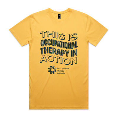OT in Action Shirt (Gold) Thumbnail