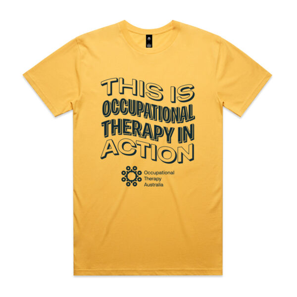 OT in Action Shirt (Gold) Thumbnail