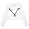 AS Colour - Women's L/S Crop Tee Thumbnail