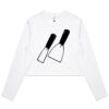 AS Colour - Women's L/S Crop Tee Thumbnail