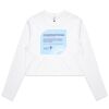 AS Colour - Women's L/S Crop Tee Thumbnail