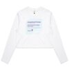 AS Colour - Women's L/S Crop Tee Thumbnail