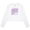 AS Colour - Women's L/S Crop Tee Thumbnail