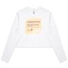 AS Colour - Women's L/S Crop Tee Thumbnail